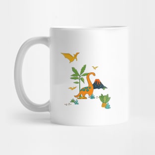 Quirky Dinosaurs Mug